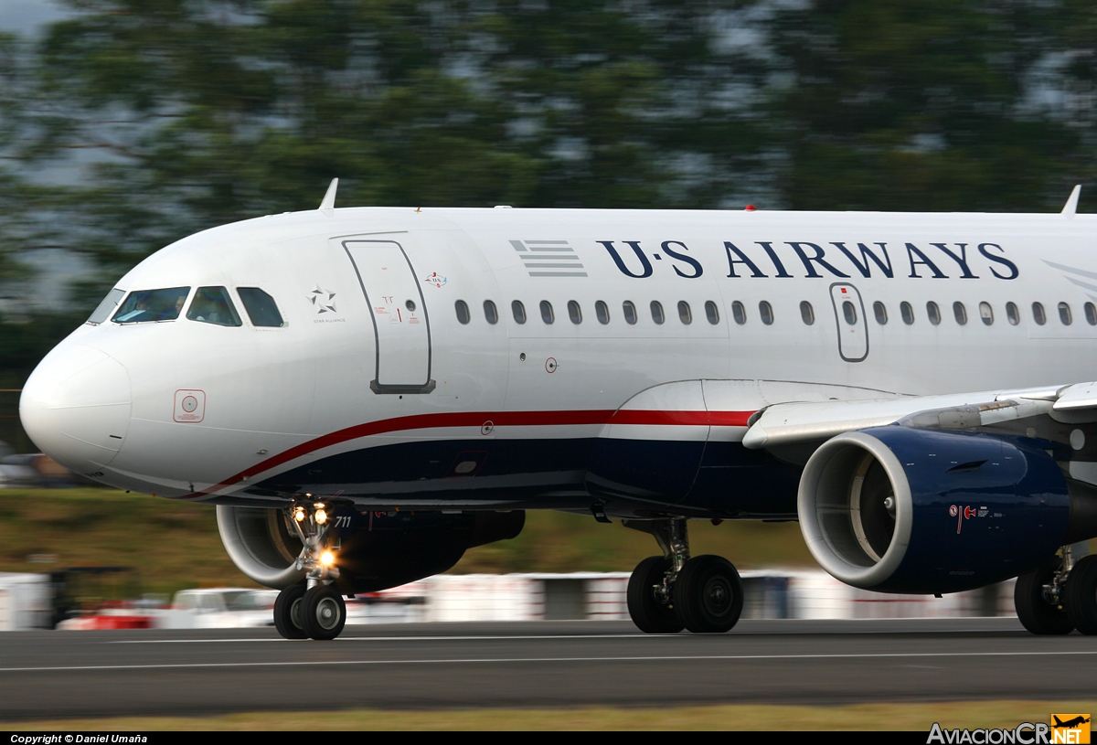 N711UW - Airbus A319-112 - US Airways