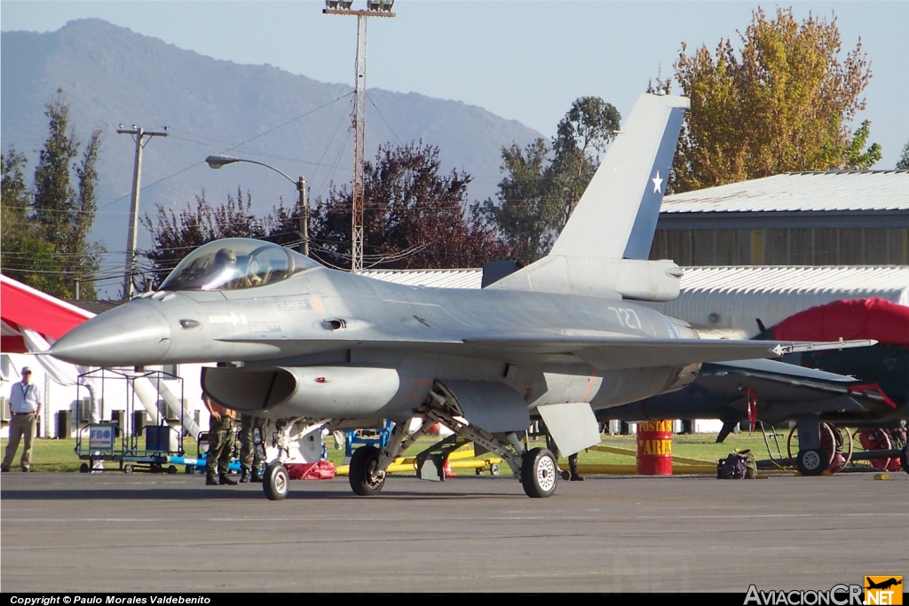 727 - General Dynamics F-16AM Fighting Falcon - Fuerza Aerea de Chile