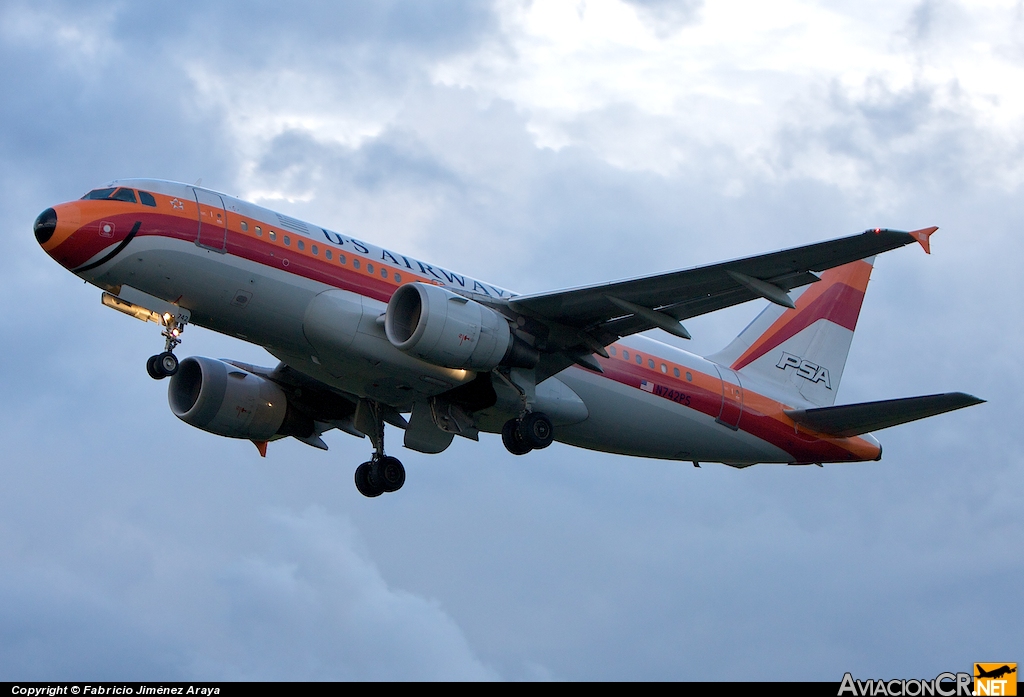 N742PS - Airbus A319-112 - US Airways