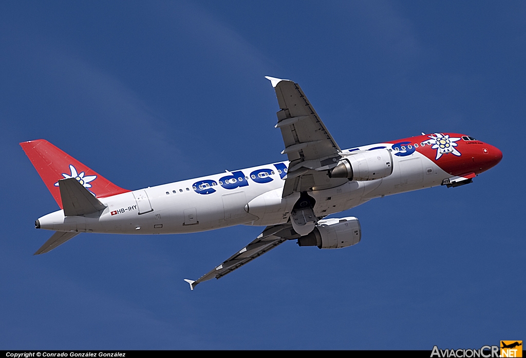 HB-IHY - Airbus A320-214 - Edelweiss Air