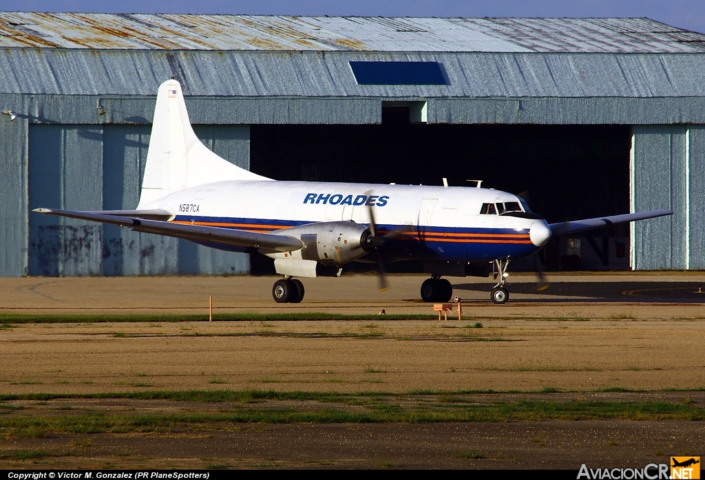 N587CA - Convair 640-440D - Rhoades Aviation