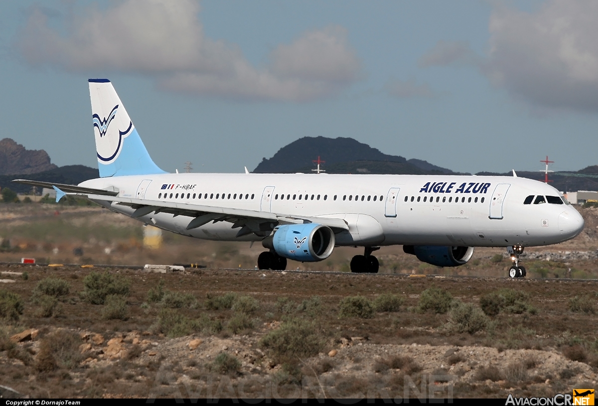 F-HBAF - Airbus A321-211 - Aigle Azur