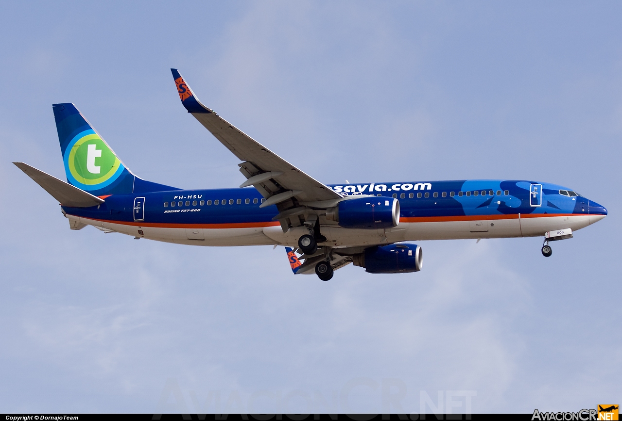 PH-HSU - Boeing 737-8BK - Transavia Airlines