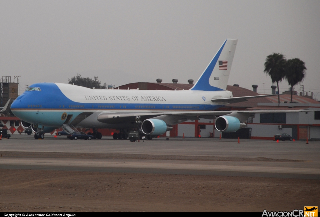 82-8000 - Boeing VC-25A - USAF - United States Air Force - Fuerza Aerea de EE.UU