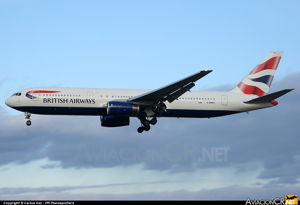 G-BNWV - Boeing 767-336/ER - British Airways