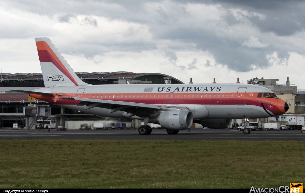 N742PS - Airbus A319-112 - US Airways