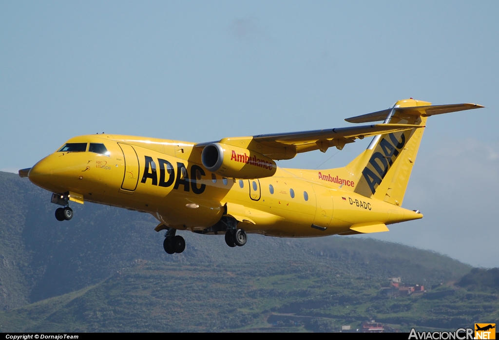 D-BADC - Fairchild-Dornier 328JET-300 - ADAC Ambulance