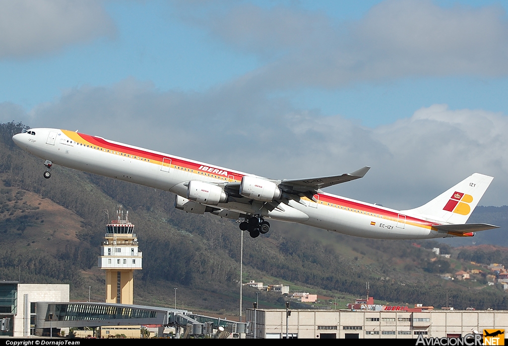 EC-IZY - Airbus A340-642 - Iberia