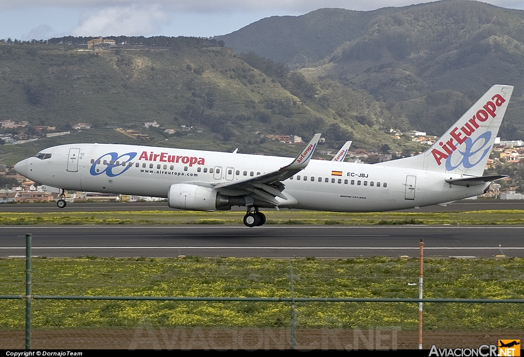 EC-JBJ - Boeing 737-85P - Air Europa