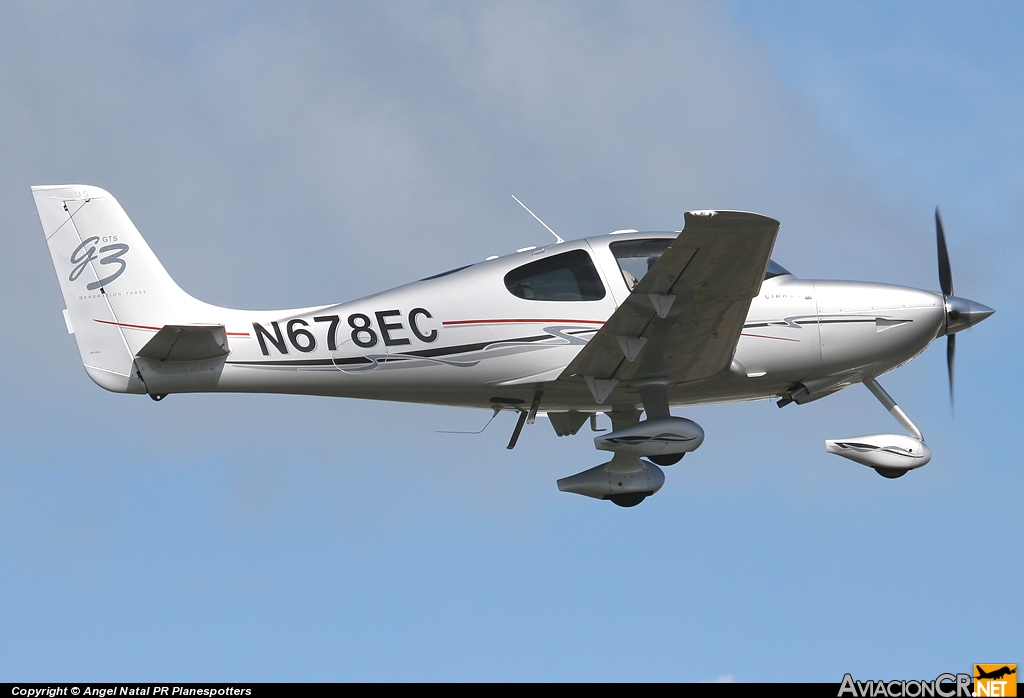 N678EC - Cirrus SR22-GTS - Privado