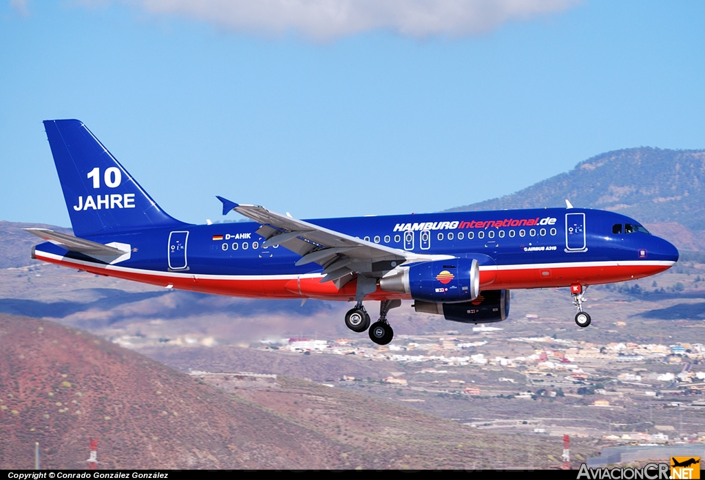 D-AHIK - Airbus A319-111 - Hamburg International