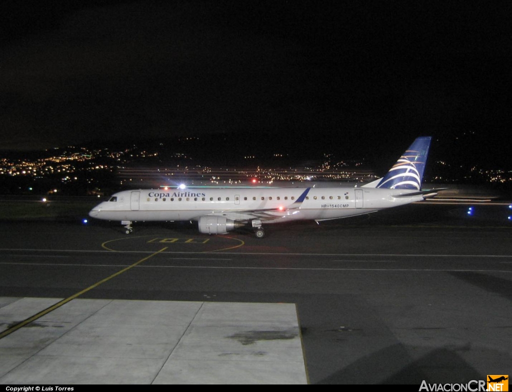 HP-1540CMP - Embraer 190-100IGW - Copa Airlines