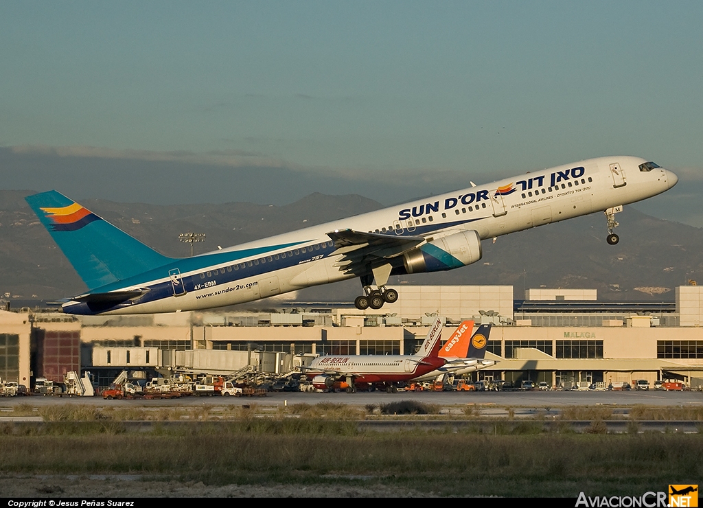 4X-EBM - Boeing 757-258 - Sun d`Or International Airlines