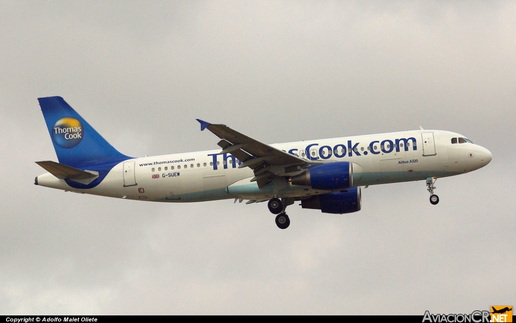 G-SUEW - Airbus A320-214 - Thomas Cook