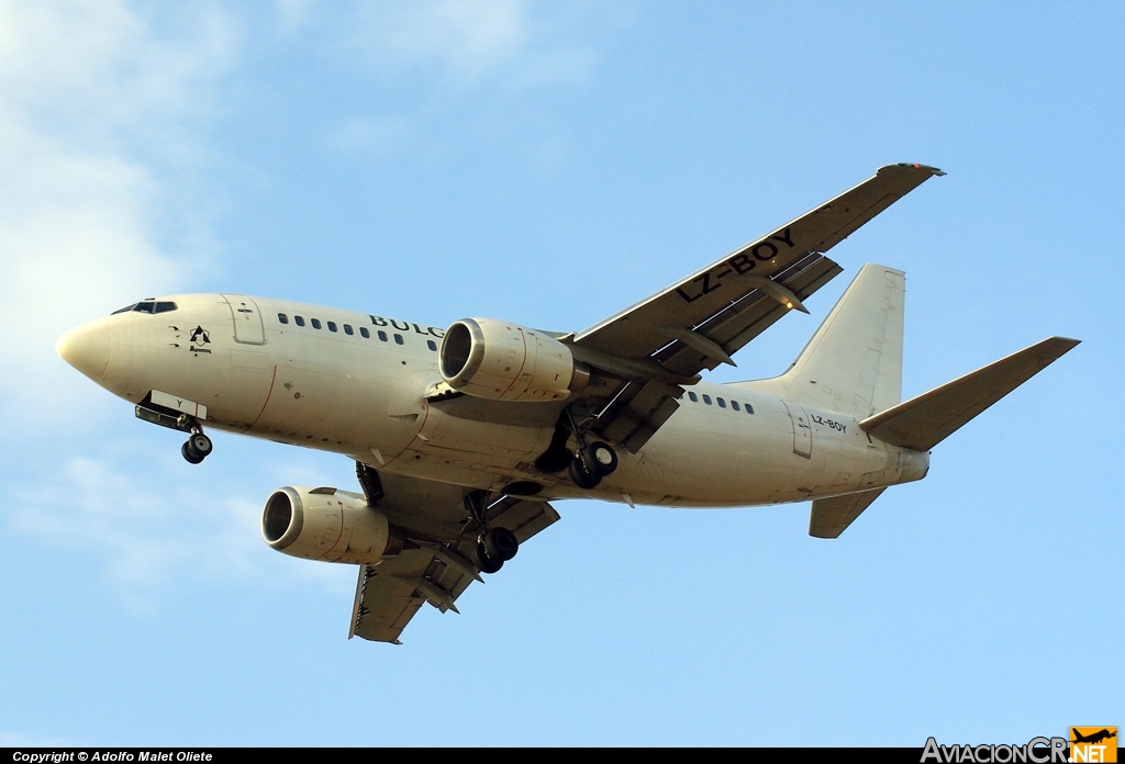 LZ-BOY - Boeing 737-53A - Bulgaria