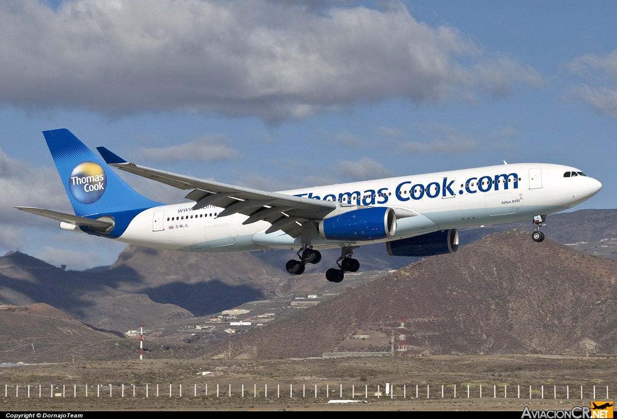 G-MLJL - Airbus A330-243 - Thomas Cook Airlines