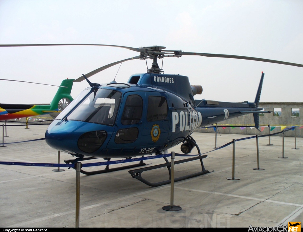 XC-GDF - Eurocopter AS 355N Ecureuil 2 - Policia del Gobierno del Distrito Federal. México