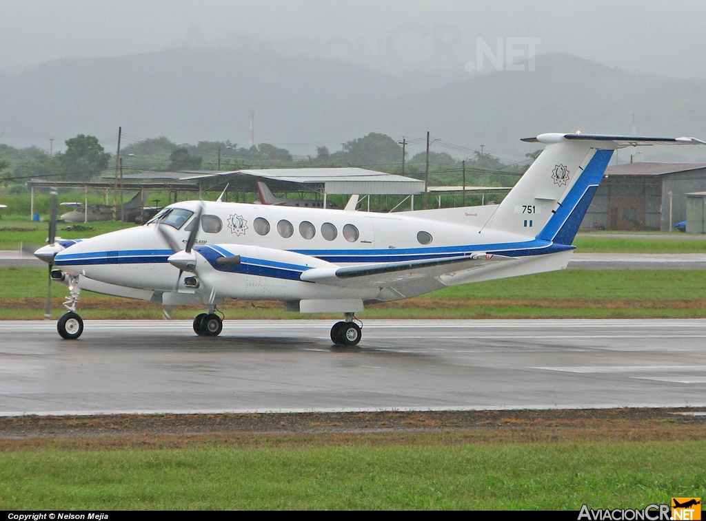 751 - Beechcraft Super King Air 200 - Fuerza Aérea Guatemalteca