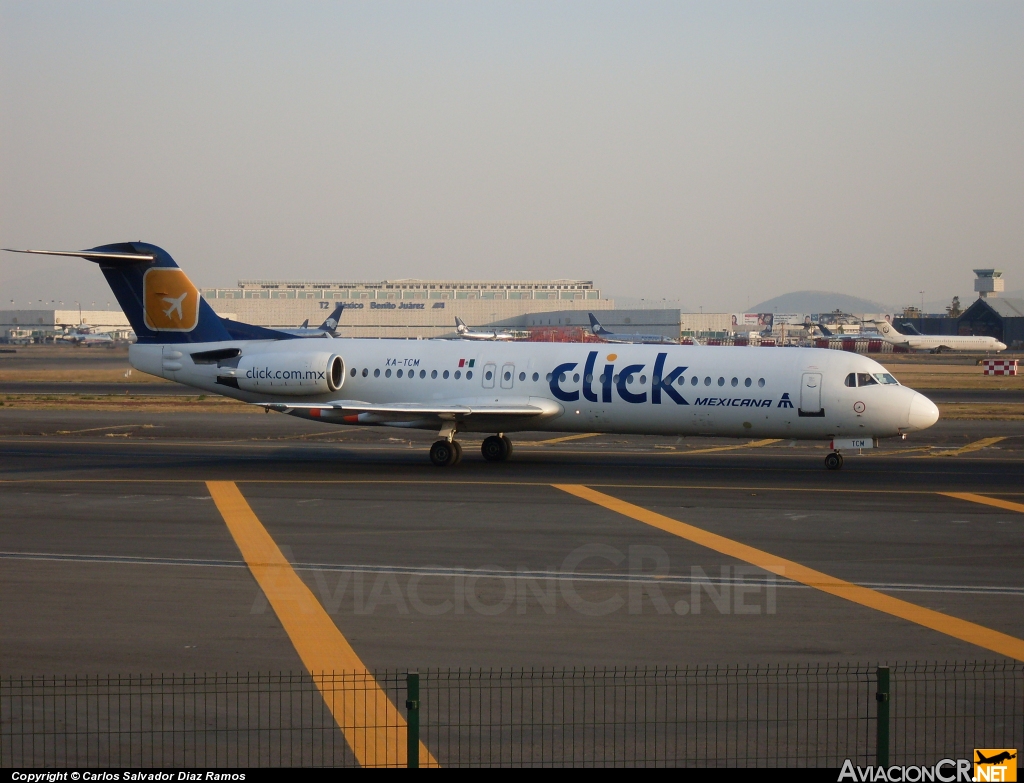 XA-TCM - Fokker 100 - Click de Mexicana