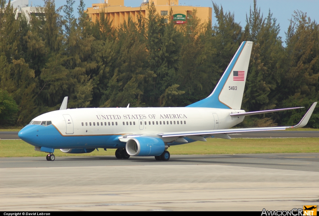 05-4613 - Boeing C-40C BBJ (737-7CP) - USAF - United States Air Force - Fuerza Aerea de EE.UU