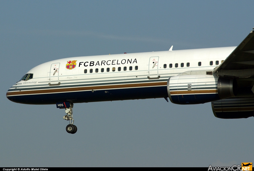 EC-HDS - Boeing 757-256 - Privilege Style