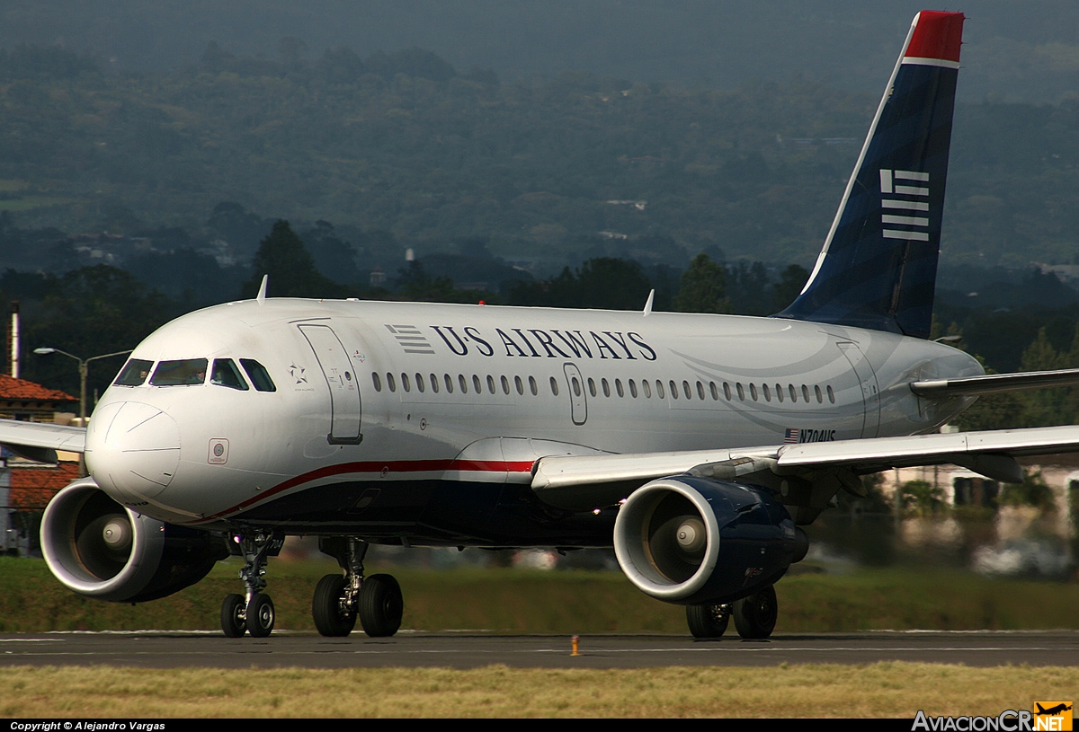 N704US - Airbus A319-114 - US Airways