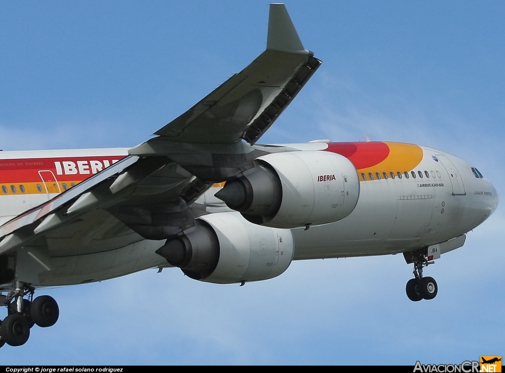EC-JBA - Airbus A340-642 - Iberia