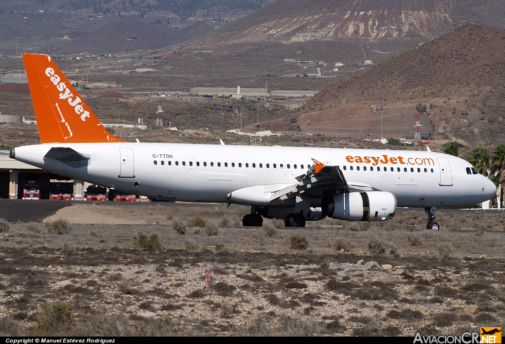 G-TTOH - Airbus A320-232 - EasyJet Airlines