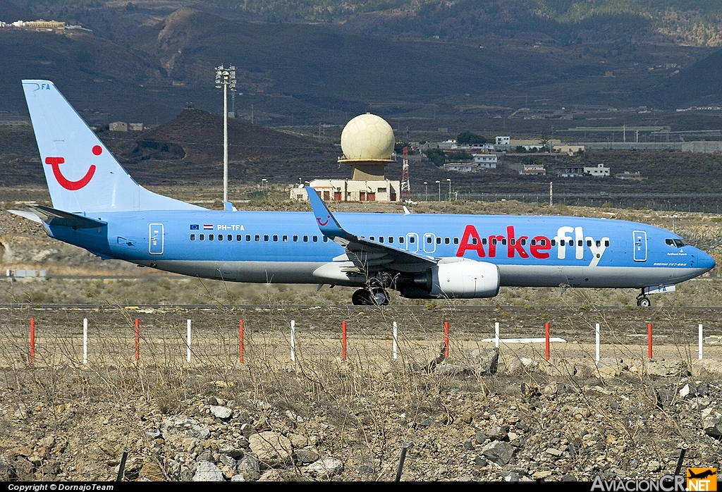 PH-TFA - Boeing 737-8K5 - ArkeFly