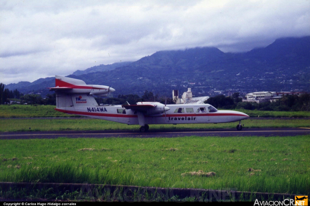 N414WA - Britten-Norman BN-2A-3 Defender - Travel Air