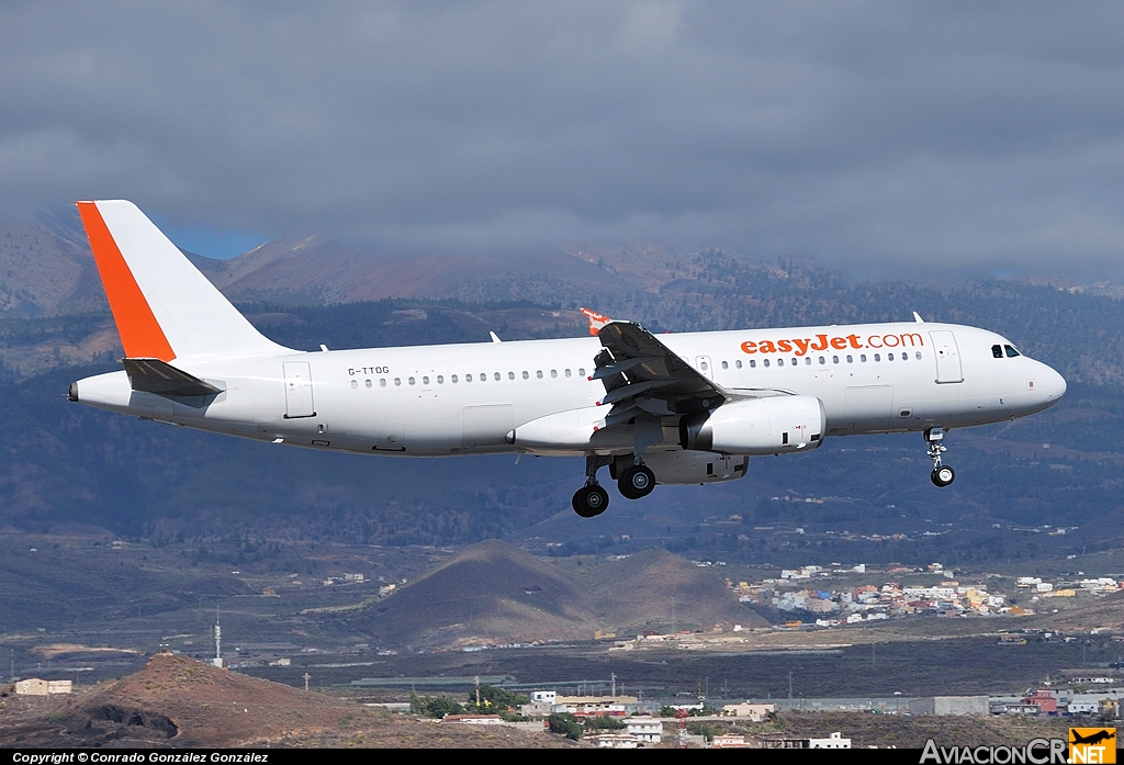 G-TTOG - Airbus A320-232 - EasyJet Airlines