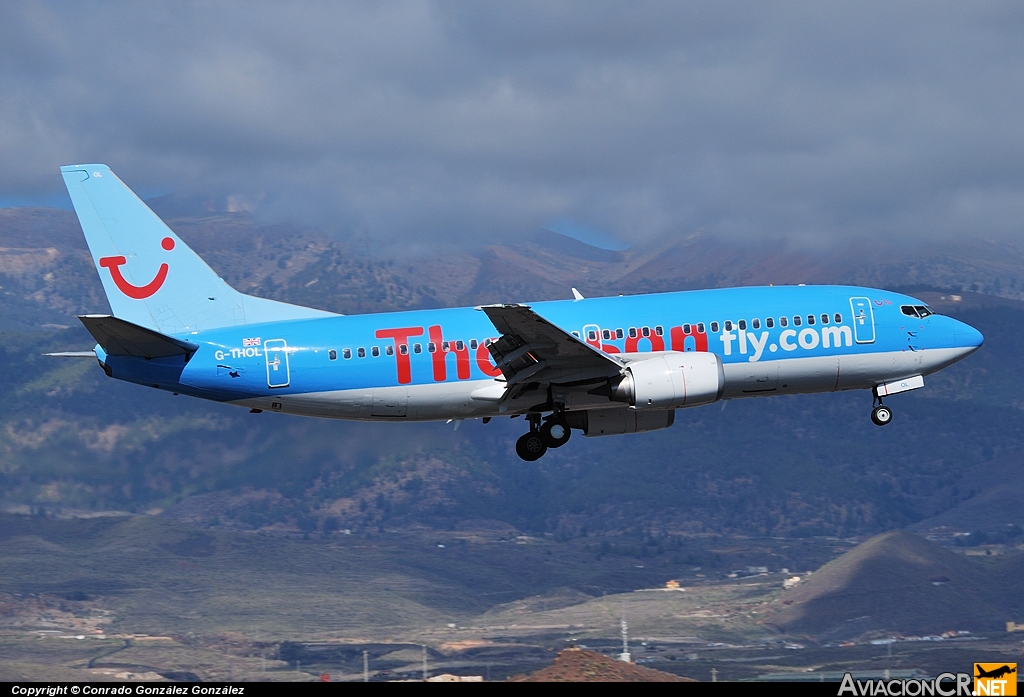 G-THOL - Boeing 737-36N - Thomsonfly