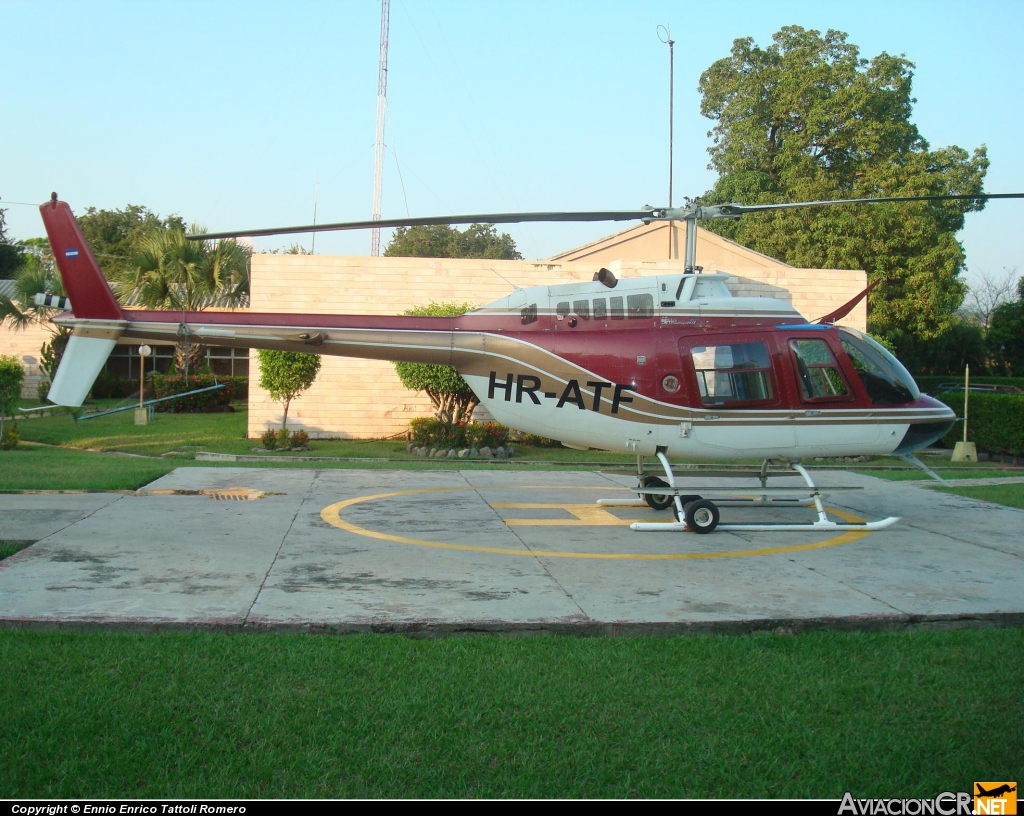 HR-ATF -  Bell 206B JetRanger III - Grupo Agrolibano