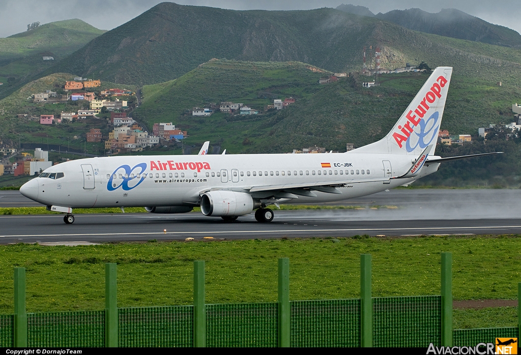 EC-JBK - Boeing 737-85P - Air Europa