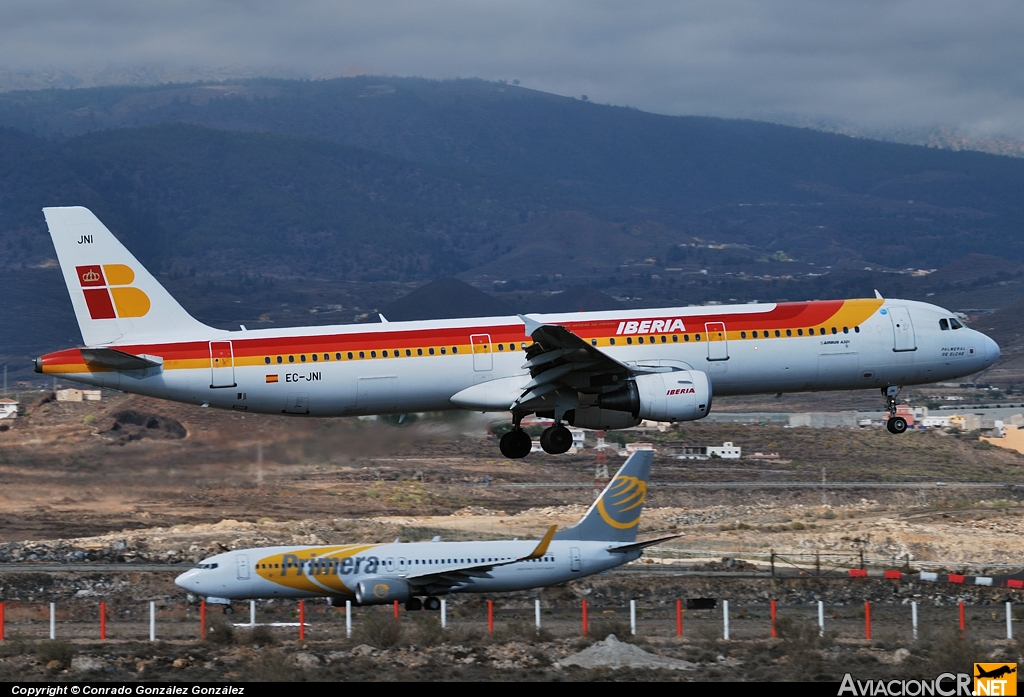 EC-JNI - Airbus A321-211 - Iberia