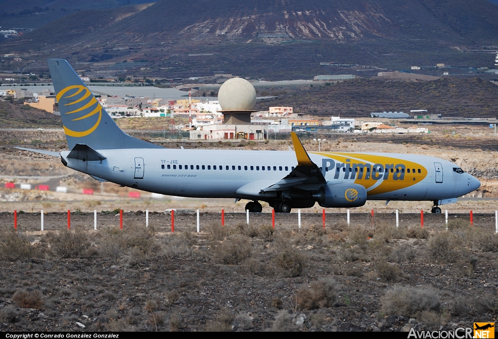 TF-JXE - Boeing 737-8Q8 - Primera