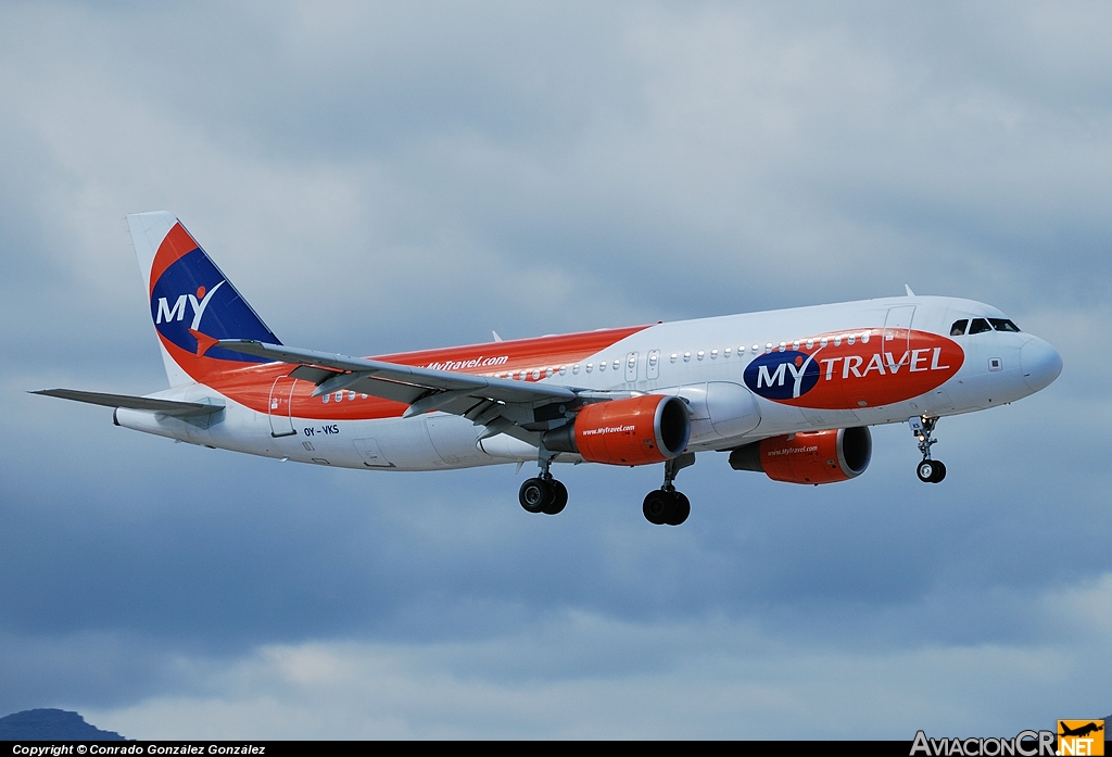 OY-VKS - Airbus A320-214 - My Travel Airways