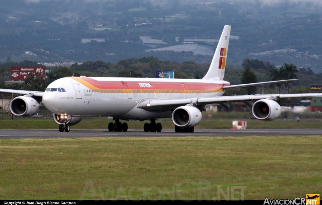 EC-IZX - Airbus A340-642 - Iberia