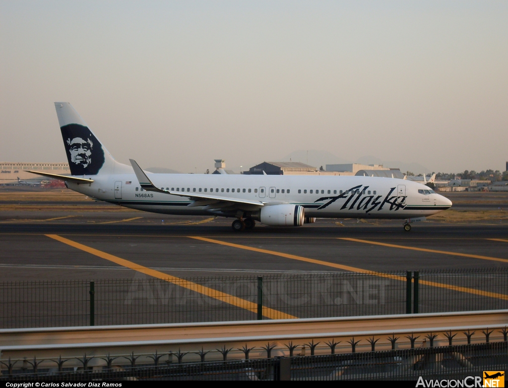 N568AS - Boeing 737-823 - Alaska Airlines