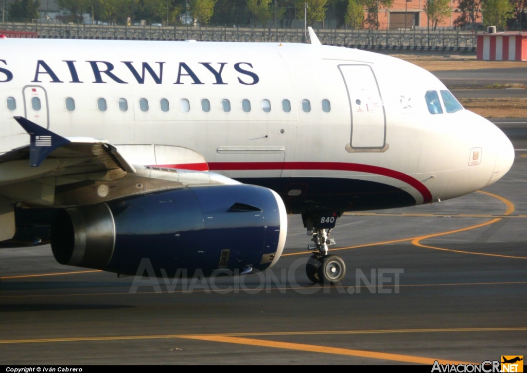 N840AW - Airbus A319-132 - US Airways
