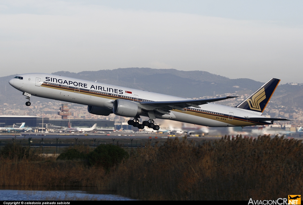 9V-SWA - Boeing 777-312-ER - Singapore Airlines