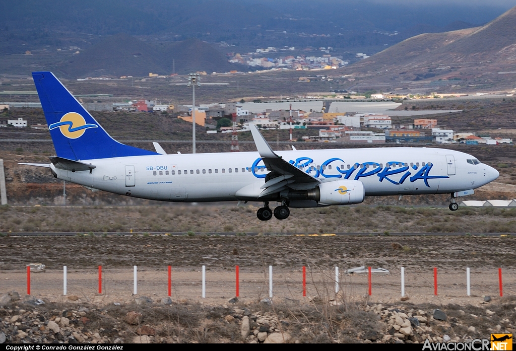 5B-DBU - Boeing 737-8Q8 - Eurocypria Airlines