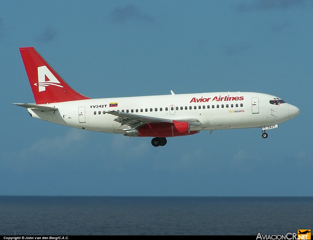 YV342T - Boeing 737-2H4/Adv - Avior Airlines
