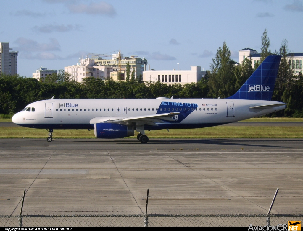 N535JB - Airbus A320-232 - Jet Blue