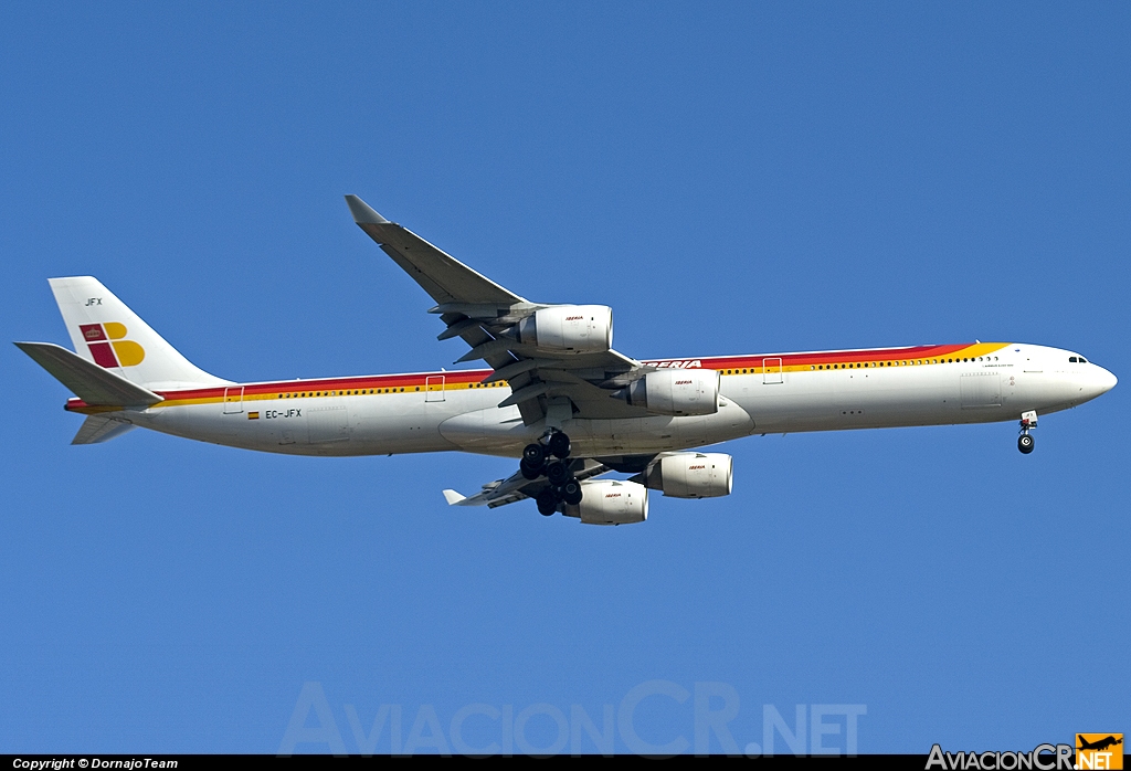 EC-JFX - Airbus A340-642 - Iberia