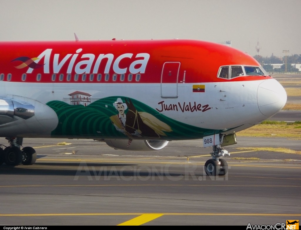 N988AN - Boeing 767-284/ER - Avianca Colombia