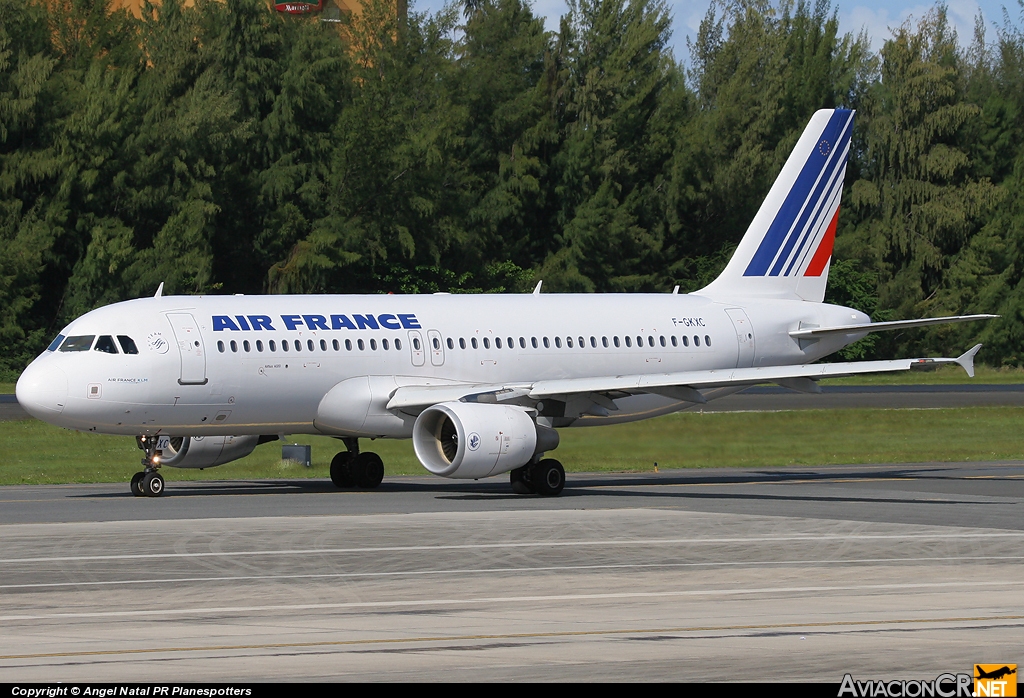 F-GKXC - Airbus A320-214 - Air France