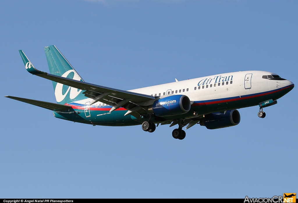 N316AT - Boeing 737-7BD - Air Tran