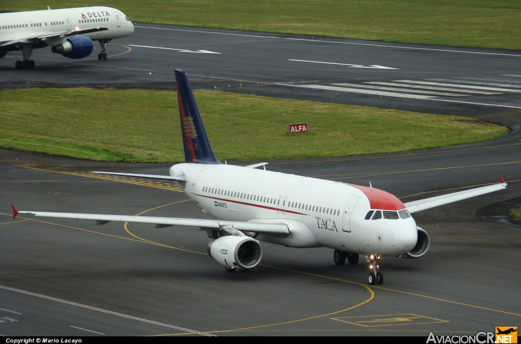 N484TA - Airbus A320-233 - TACA