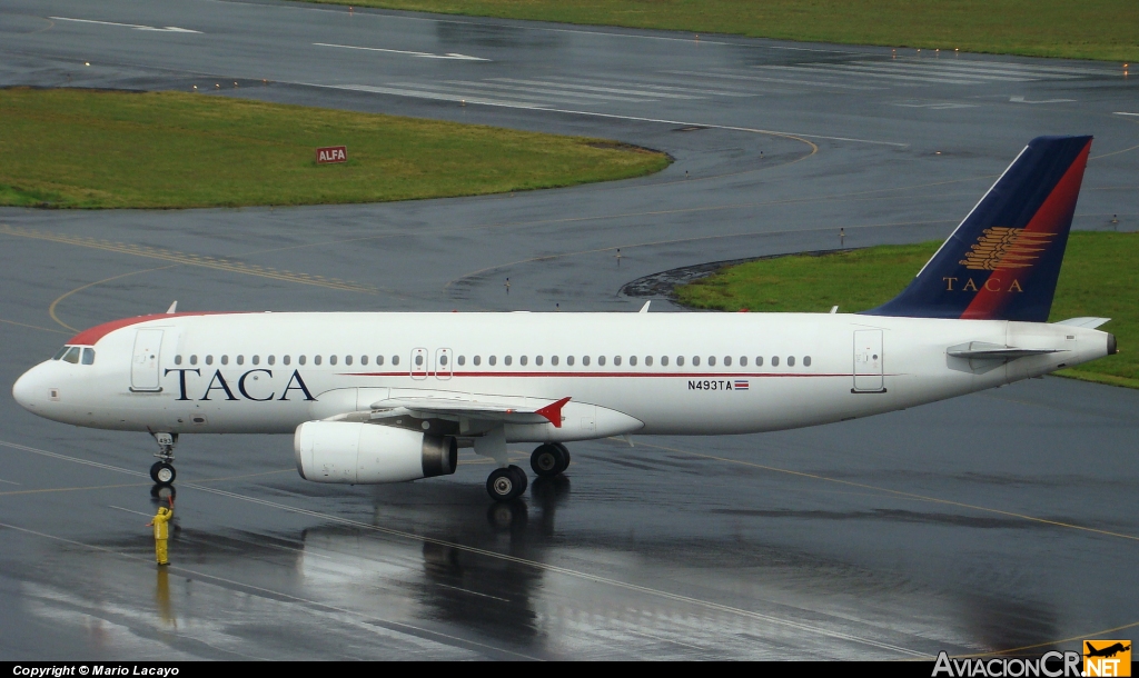 N493TA - Airbus A320-233 - TACA